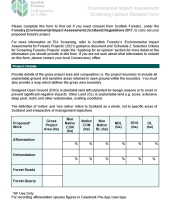 Environmental Impact Assessment Screening Opinion Request Form (word document)